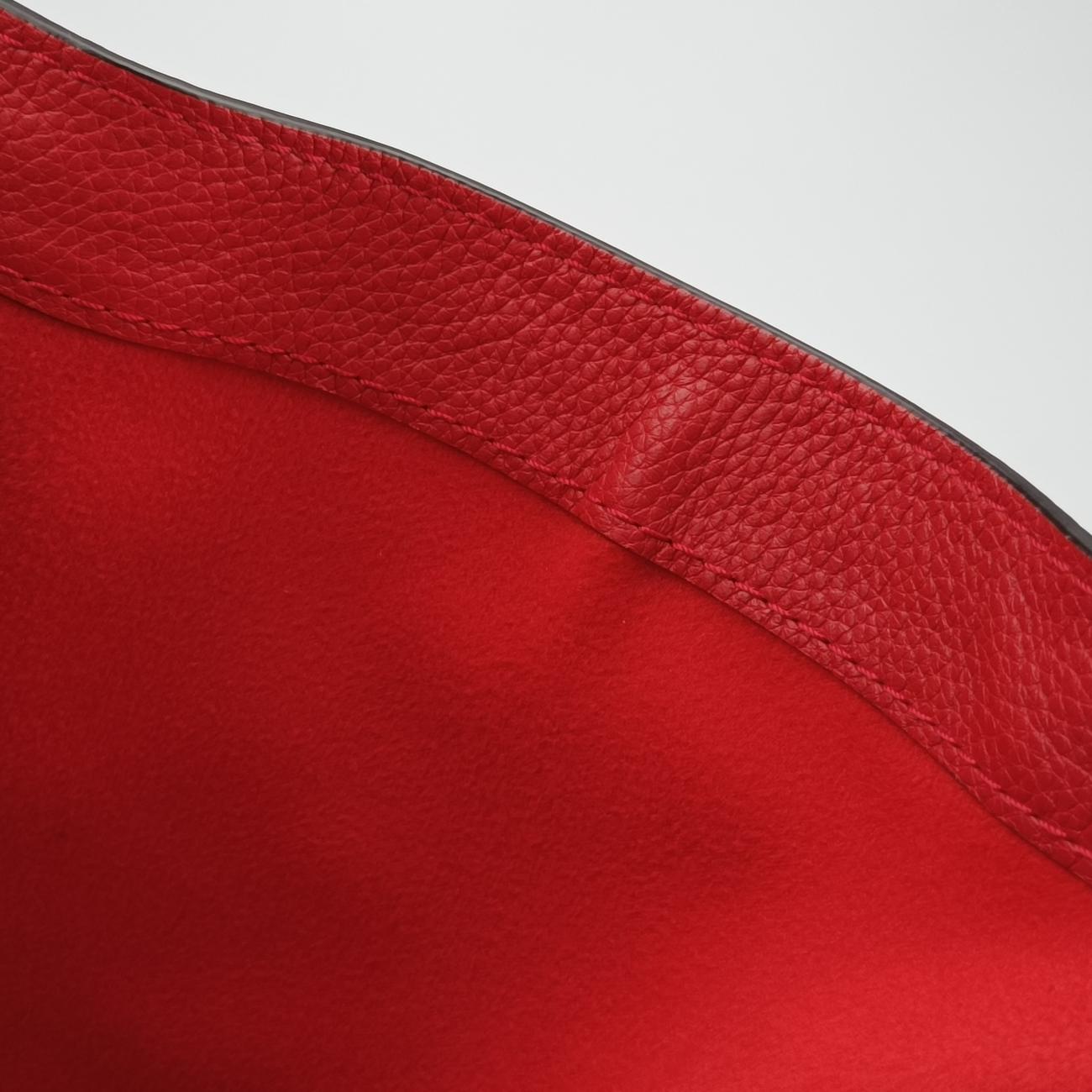 Luggage Mini Shopper Red Leather F-SN-0172 S-CU-0182ラゲージミニショッパー レッド レザー F-SN-0172 S-CU-0182