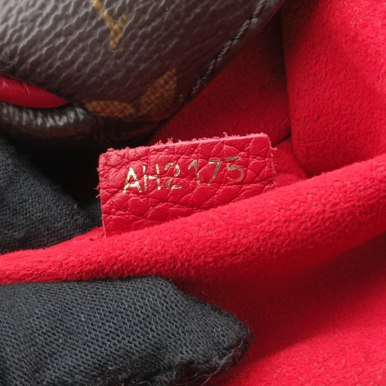 RETIRO PM brown×COQUELICOT Monogram Canvas×calf leather M50057 AH2175レティーロPM モノグラム/ブラウン系×コクリコ モノグラムキャンバス×カーフレザー M50057 AH2175