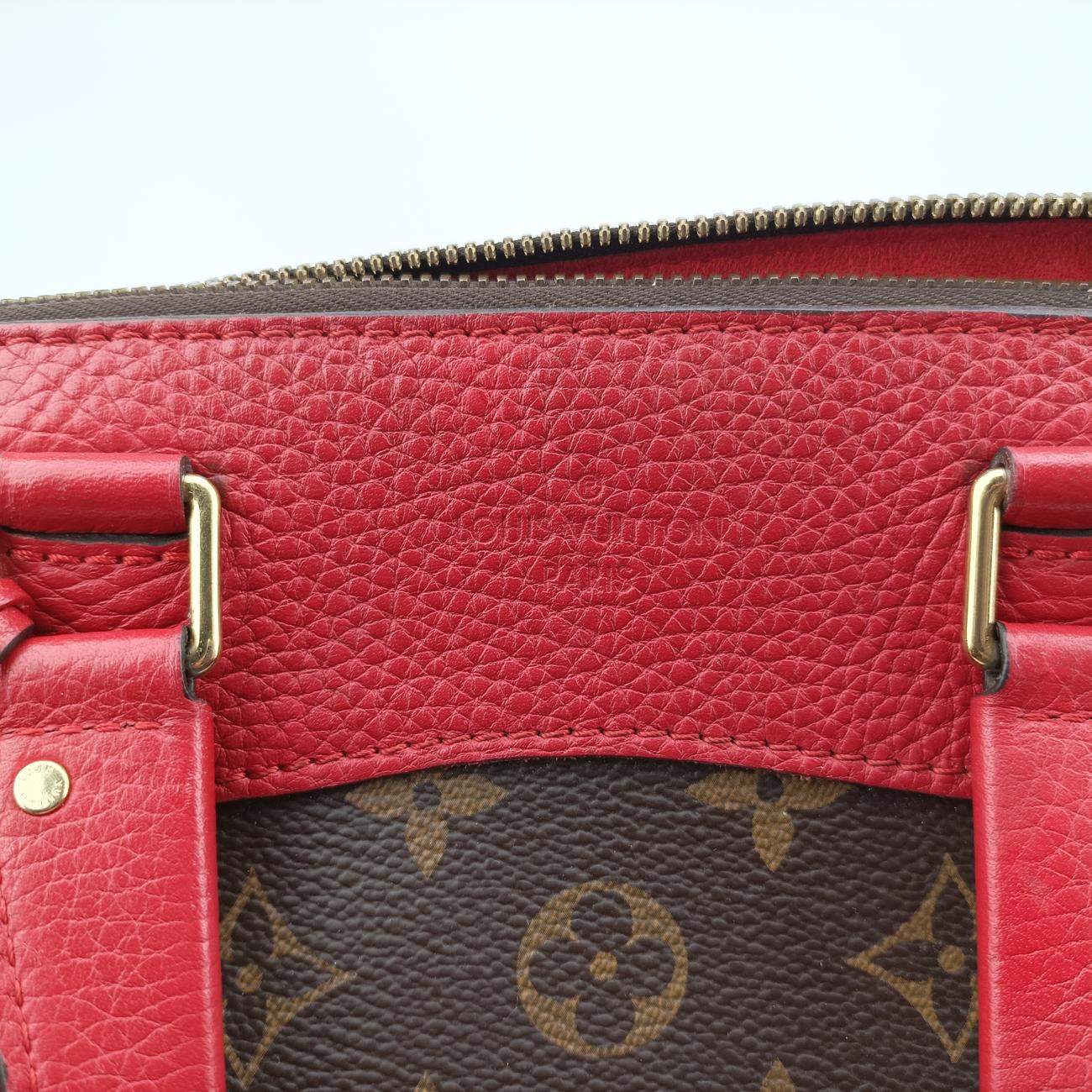 RETIRO PM brown×COQUELICOT Monogram Canvas×calf leather M50057 AH2175レティーロPM モノグラム/ブラウン系×コクリコ モノグラムキャンバス×カーフレザー M50057 AH2175