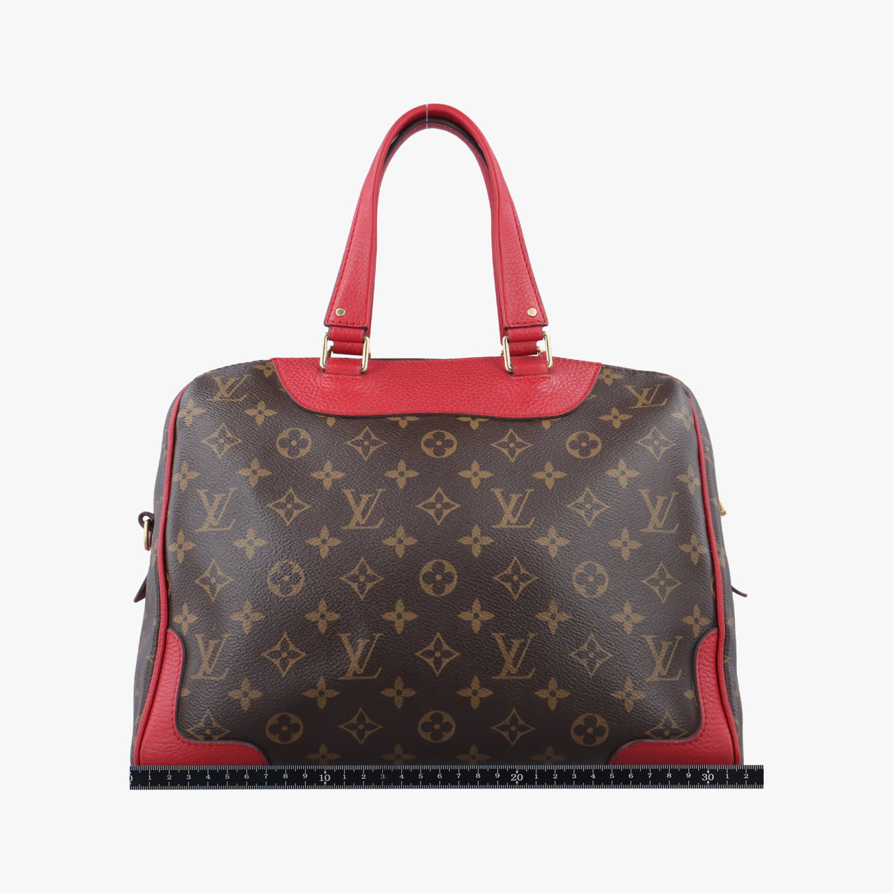 RETIRO PM brown×COQUELICOT Monogram Canvas×calf leather M50057 AH2175レティーロPM モノグラム/ブラウン系×コクリコ モノグラムキャンバス×カーフレザー M50057 AH2175