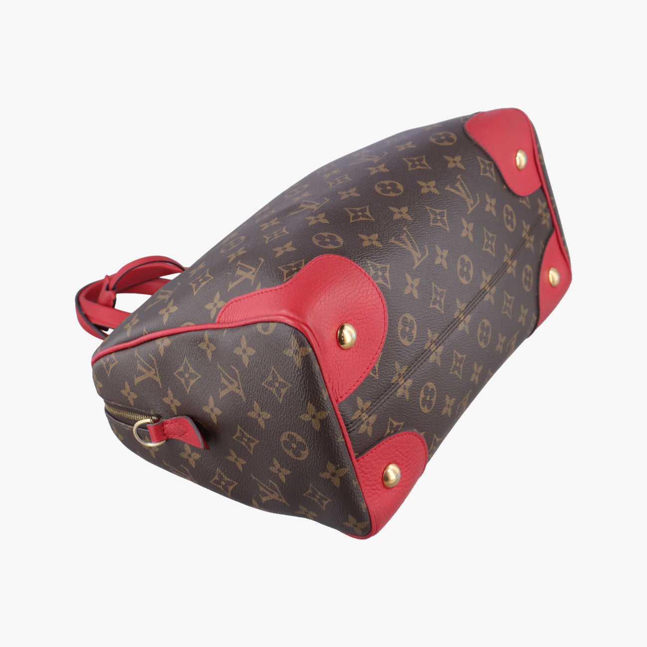 RETIRO PM brown×COQUELICOT Monogram Canvas×calf leather M50057 AH2175レティーロPM モノグラム/ブラウン系×コクリコ モノグラムキャンバス×カーフレザー M50057 AH2175