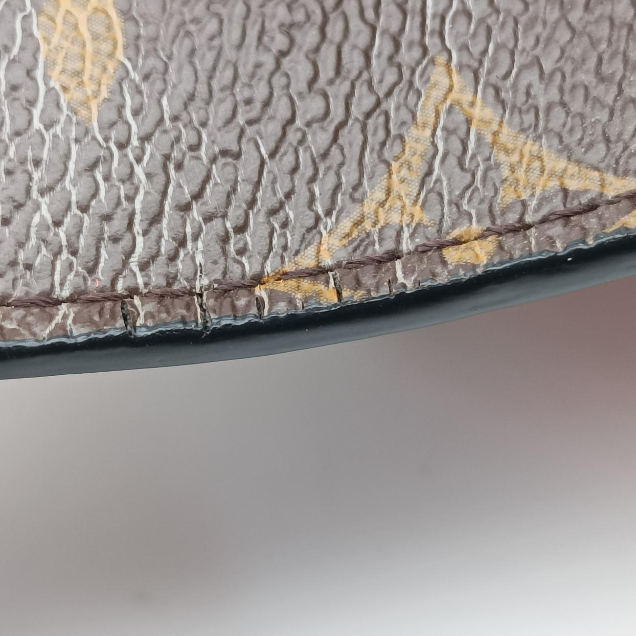 SAINT PLACIDE brown×Pink Monogram Canvas×calf leather M43713 CA0148サンプラシード モノグラム/ブラウン系×ピンク モノグラムキャンバス×カーフレザー M43713 CA0148