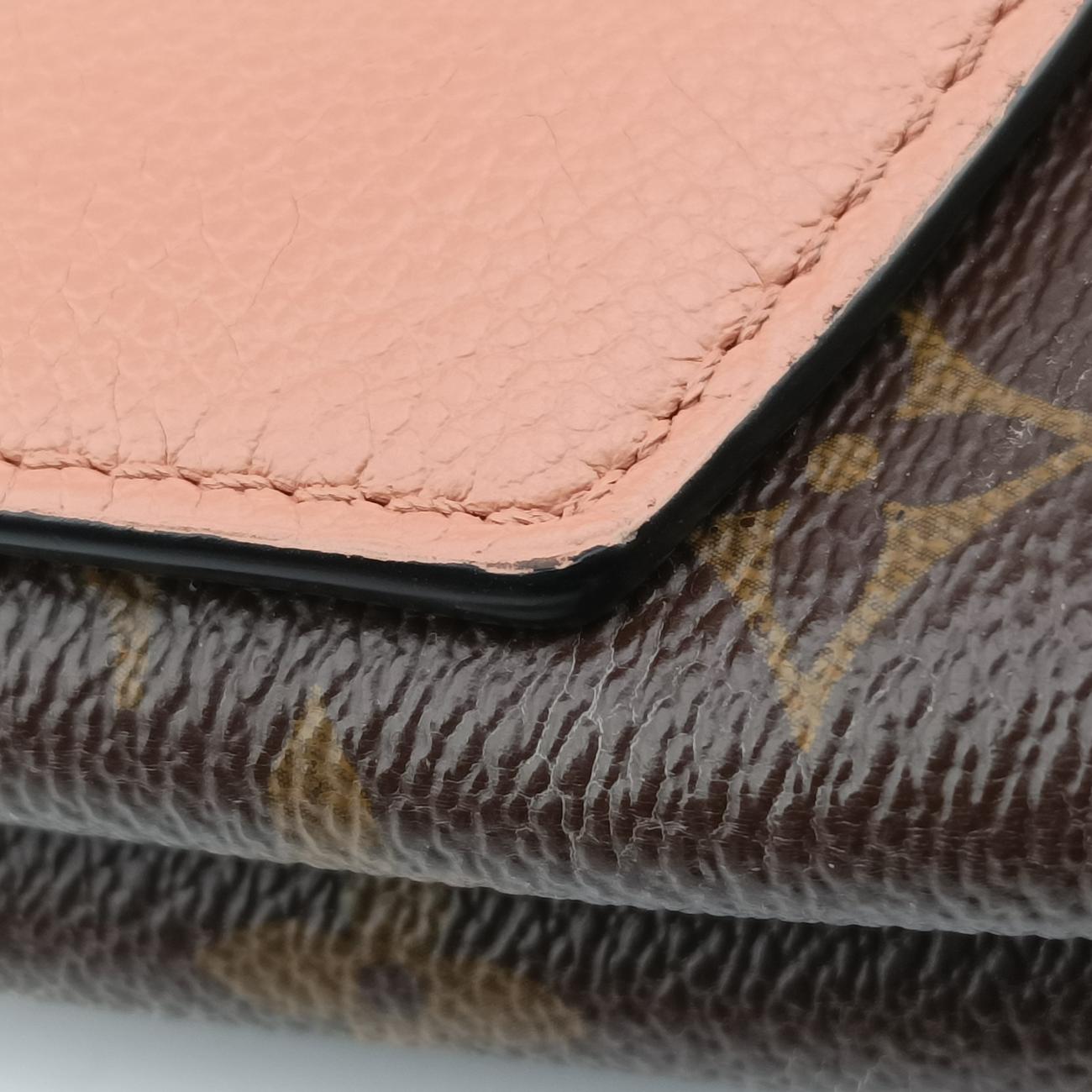 SAINT PLACIDE brown×Pink Monogram Canvas×calf leather M43713 CA0148サンプラシード モノグラム/ブラウン系×ピンク モノグラムキャンバス×カーフレザー M43713 CA0148