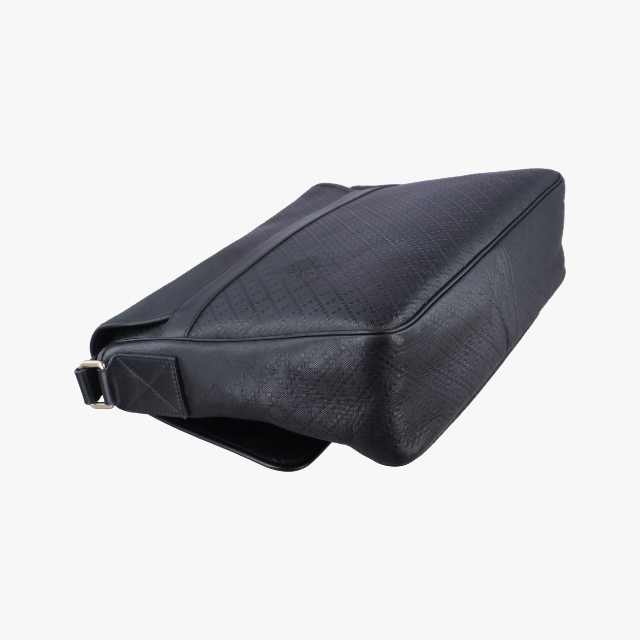 Guccissima Messenger Black Leather 223665 G8620254グッチッシマ メッセンジャー ブラック レザー 223665 G8620254