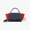 Trapèze Red x black x blue leather S-CU-3185トラペーズ レッド×ブラック×ブルー レザー S-CU-3185