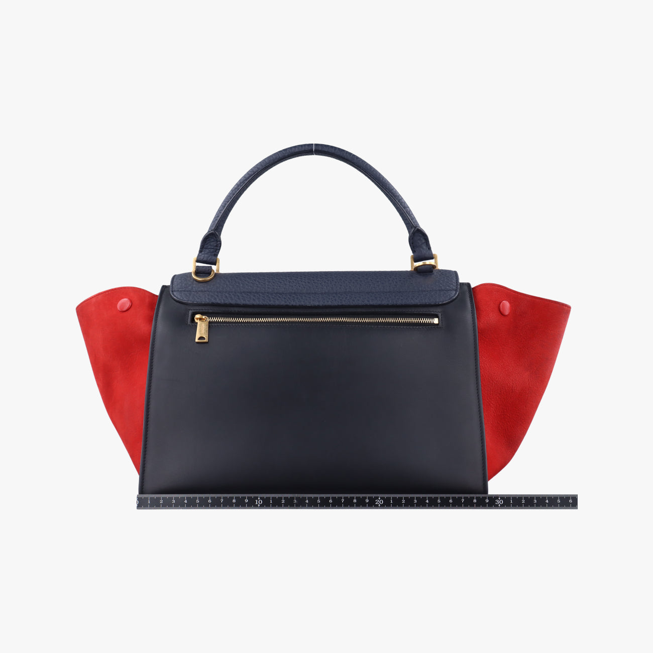 Trapèze Red x black x blue leather S-CU-3185トラペーズ レッド×ブラック×ブルー レザー S-CU-3185