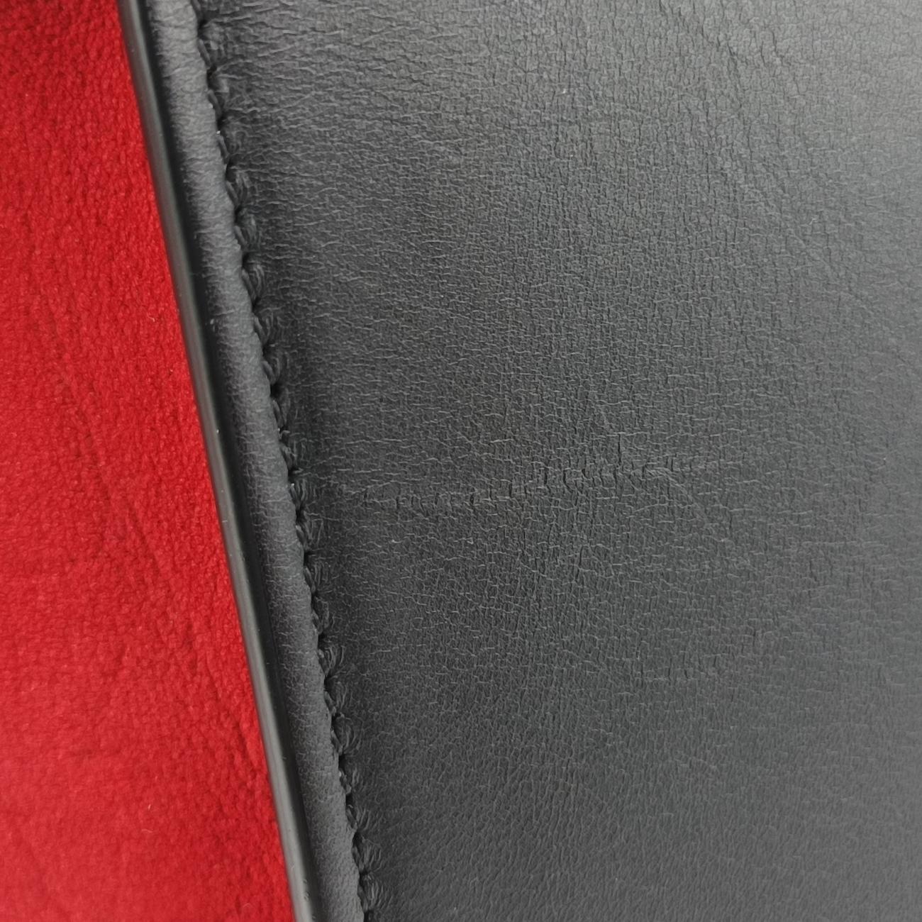 Trapèze Red x black x blue leather S-CU-3185トラペーズ レッド×ブラック×ブルー レザー S-CU-3185