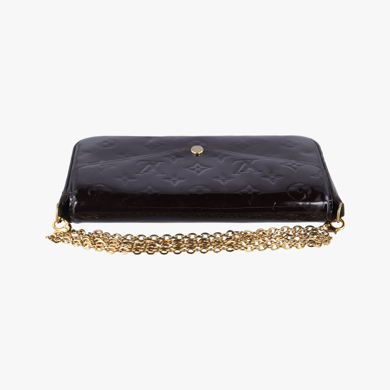 Pochette Félice Amarante Vernis M61267 TJ4136ポシェットフェリシー アマラント ヴェルニ M61267 TJ4136