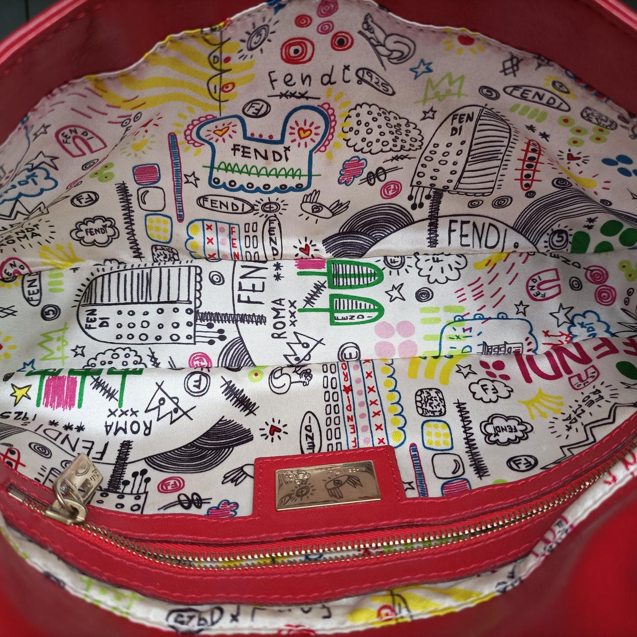 Baguette Red Leather 8BR600 2415-8BR600-YME-088マンマバケット レッド レザー 8BR600 2415-8BR600-YME-088