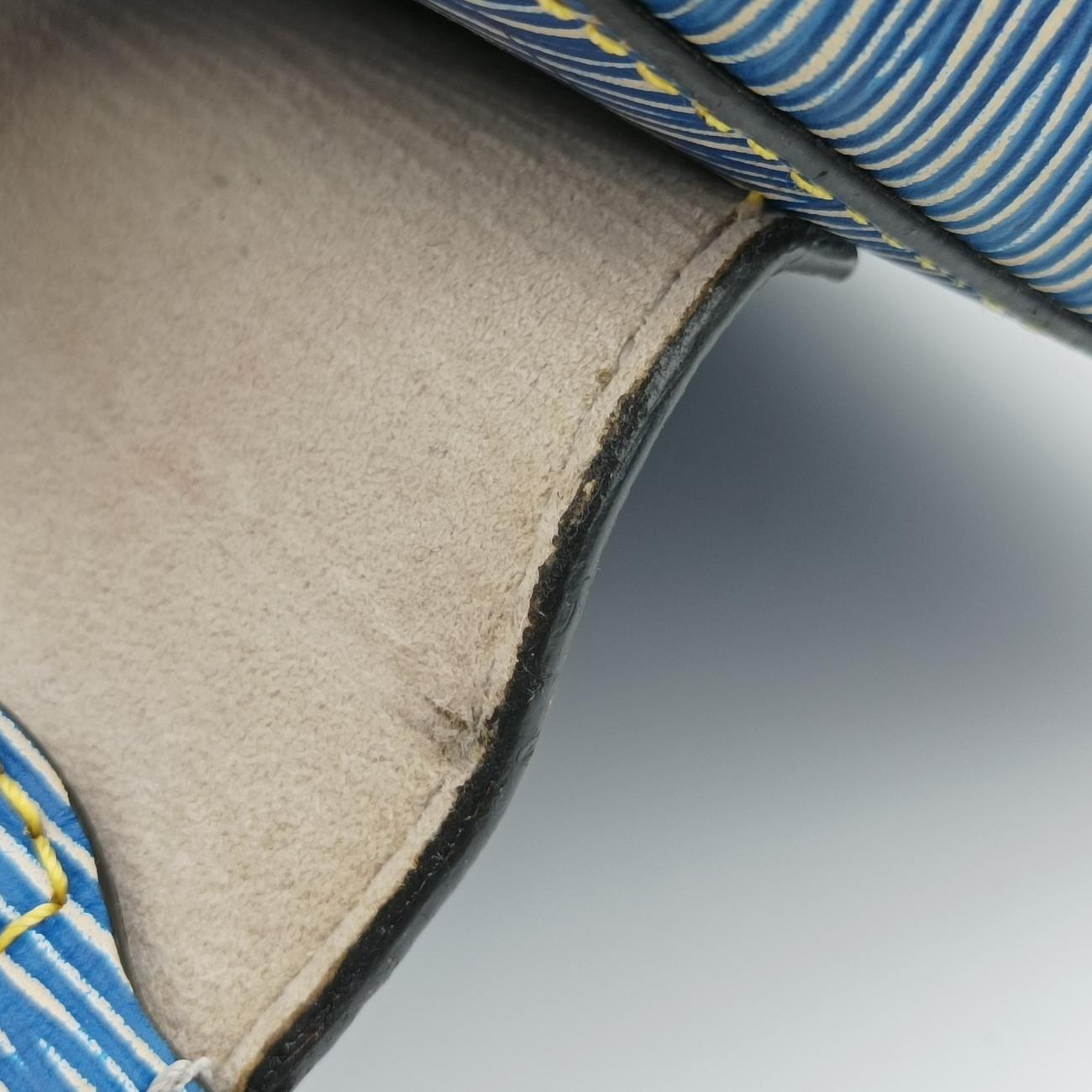 Portefeuille Twist Denim blue Epi M61036 SR1125ツイスト デニムブルー エピ M61036 SR1125