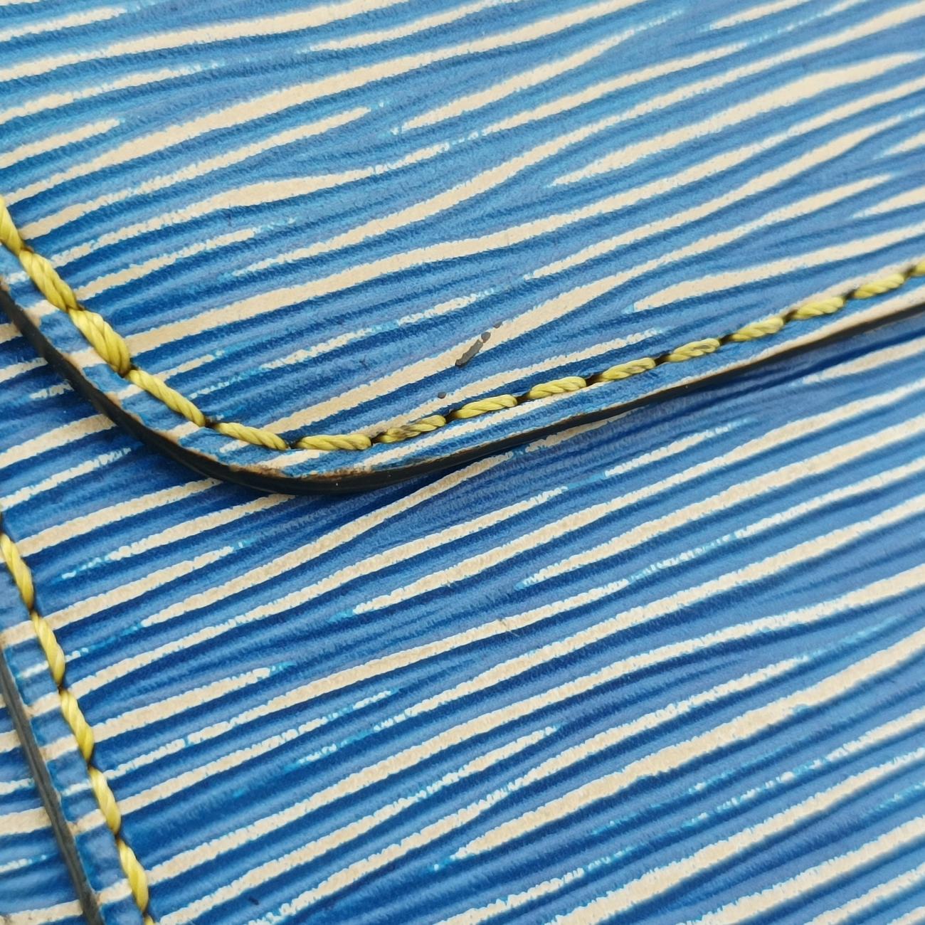 Portefeuille Twist Denim blue Epi M61036 SR1125ツイスト デニムブルー エピ M61036 SR1125