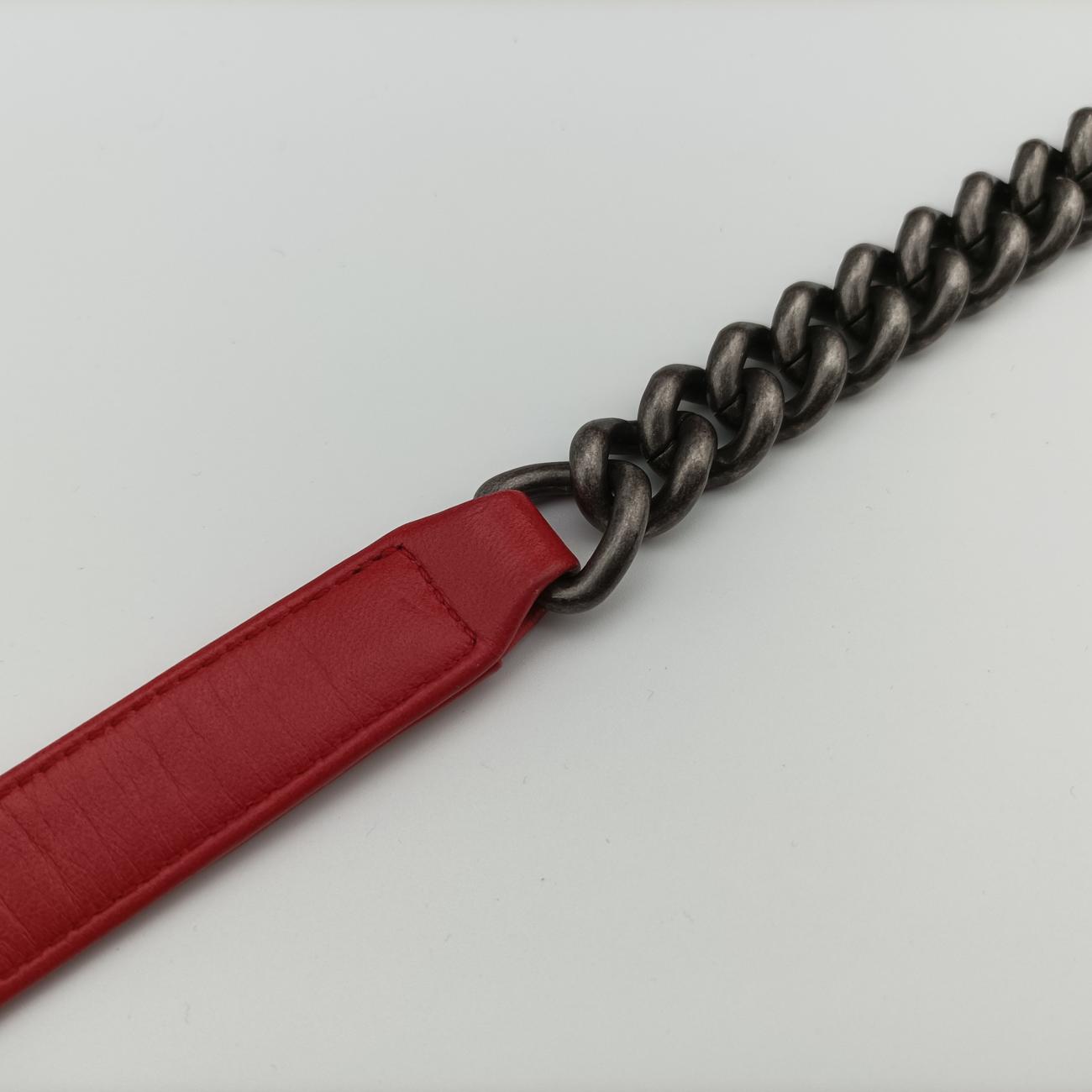 BOY CHANELRedlambskin×GarrushaA6623021026517ボーイシャネルレッドラムスキン×ガルーシャA6623021026517