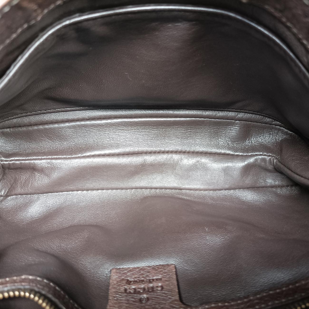 1973 Double G Brown Ostrich Leather 251820 I99565191973 ダブルG ブラウン オーストリッチ 251820 I9956519