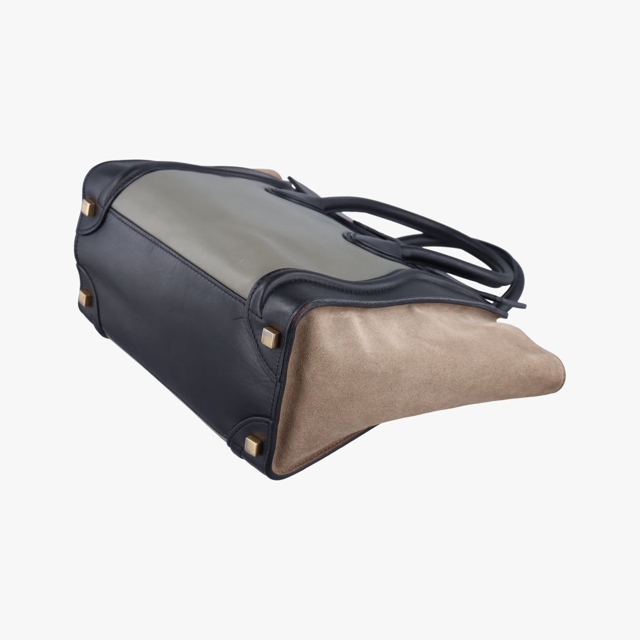 Luggage Mini Shopper Brown x Green x Black Leather S-SN-0122 S-PA-0132ラゲージミニショッパー ブラウンｘグリーンｘブラック レザー S-SN-0122 S-PA-0132