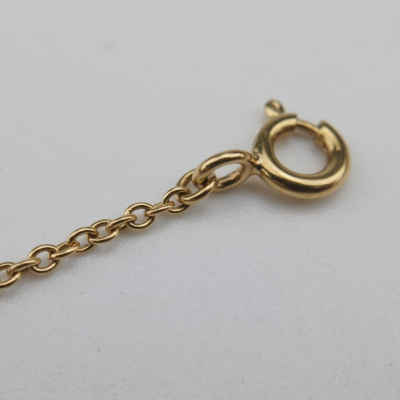 T Smile Bracelet Golden AU750 Tスマイル ブレスレット ゴールド AU750 