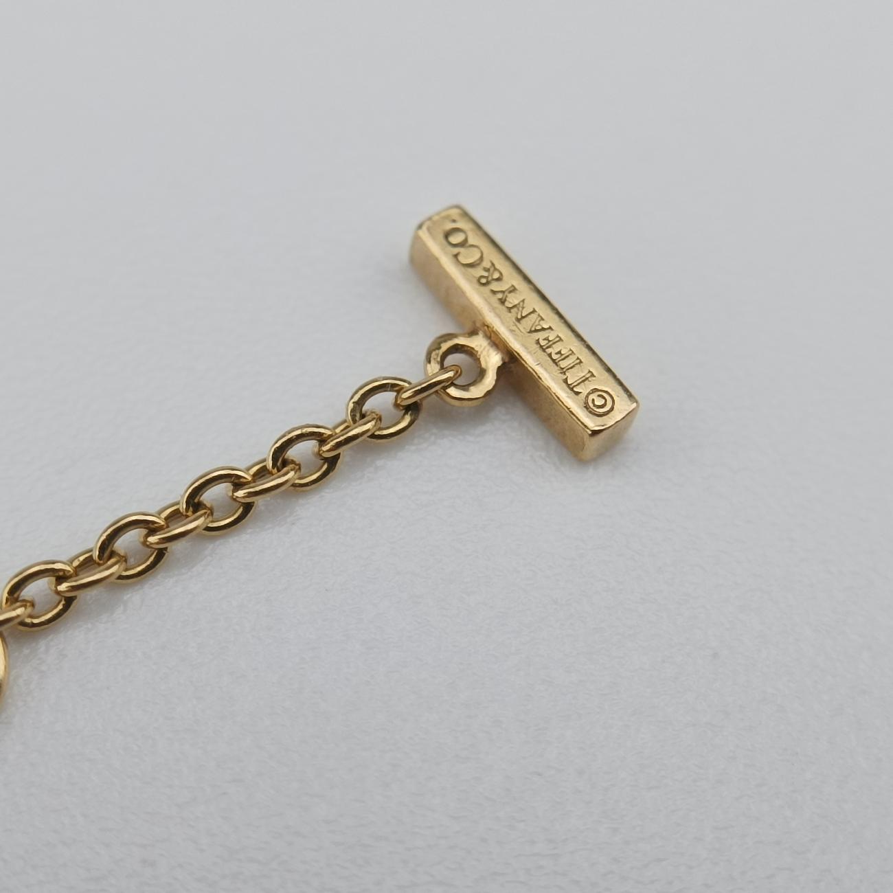T Smile Bracelet Golden AU750 Tスマイル ブレスレット ゴールド AU750 
