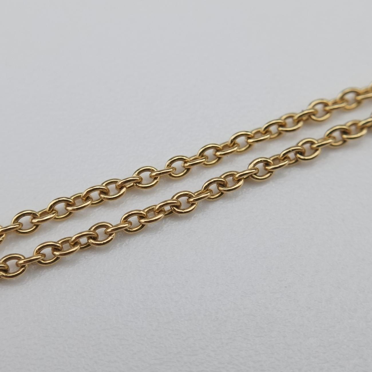 T Smile Bracelet Golden AU750 Tスマイル ブレスレット ゴールド AU750 