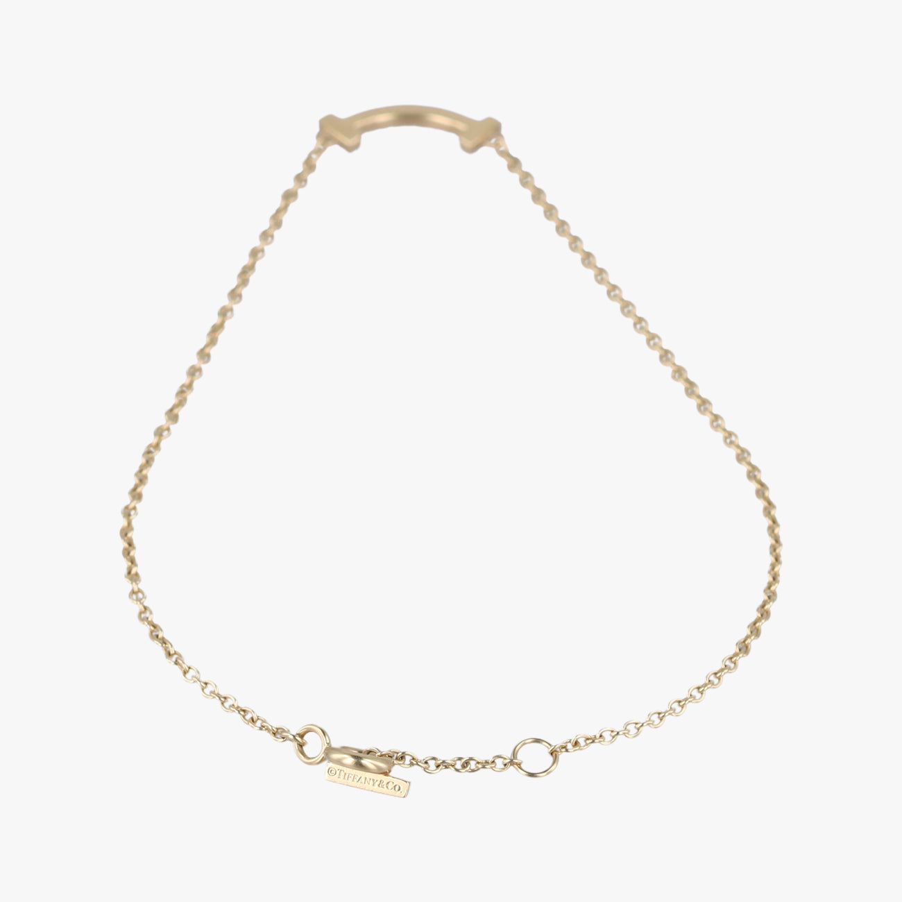 T Smile Bracelet Golden AU750 Tスマイル ブレスレット ゴールド AU750 