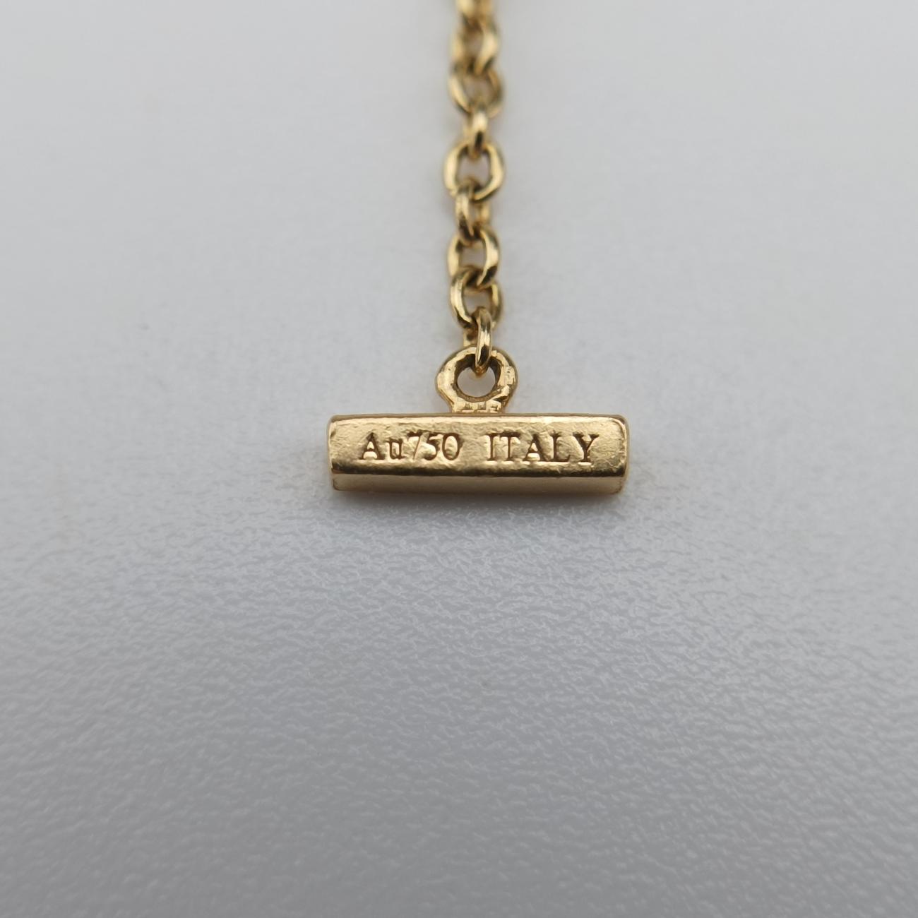 T Smile Bracelet Golden AU750 Tスマイル ブレスレット ゴールド AU750 