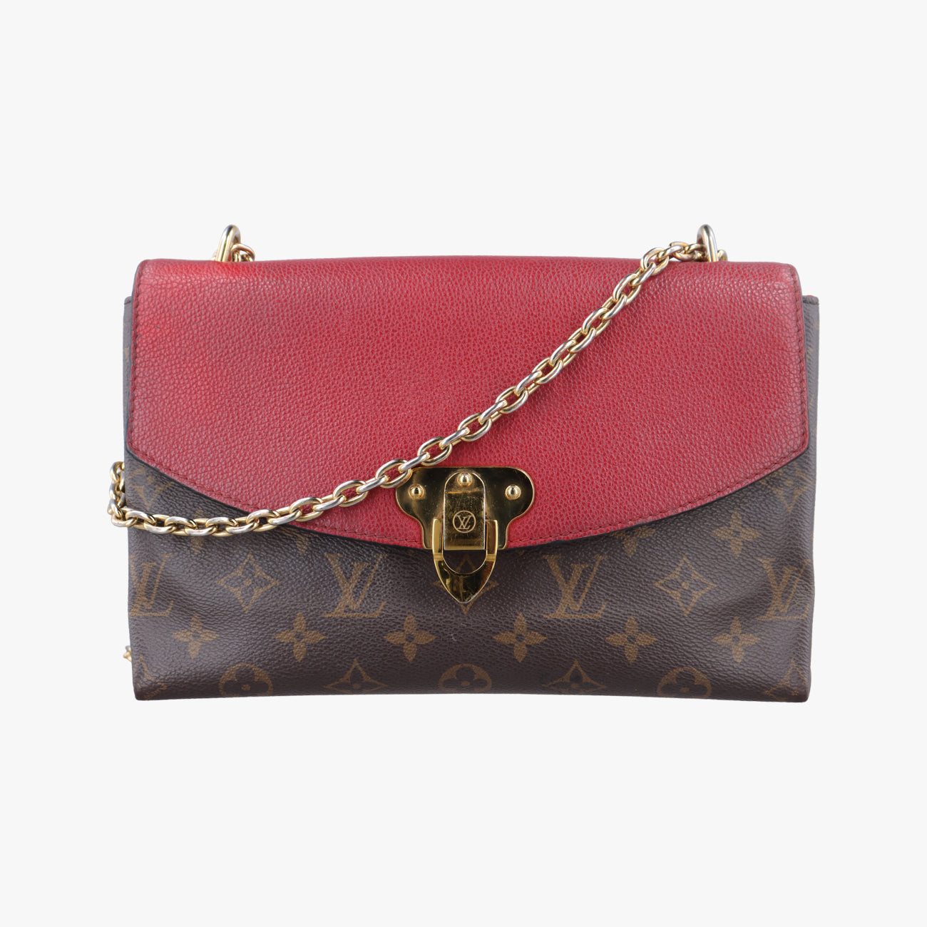 SAINT PLACIDE brown×CERISE Monogram Canvas×calf leather M43713 CA0138サンプラシード モノグラム/ブラウン系×スリーズ モノグラムキャンバス×カーフレザー M43713 CA0138