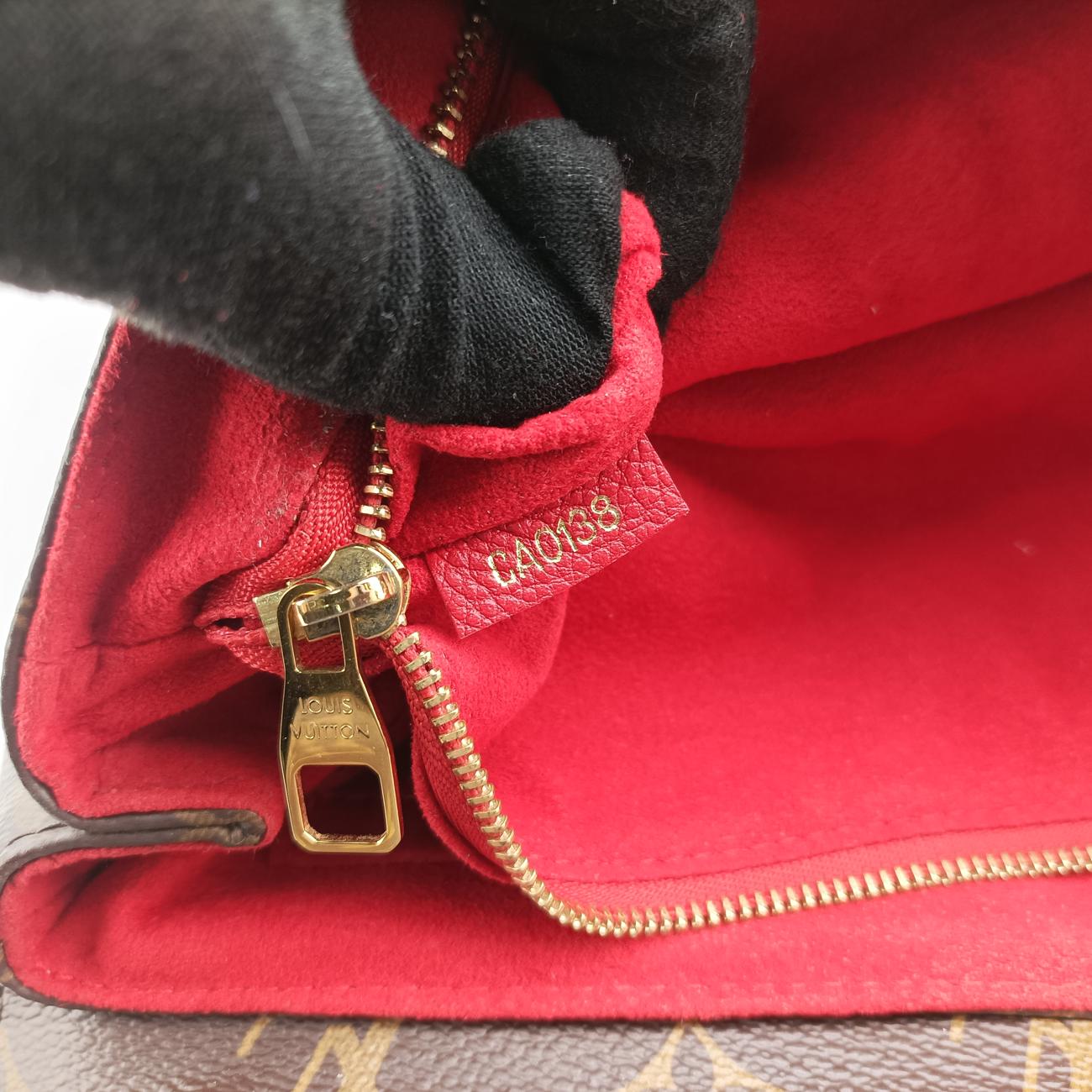 SAINT PLACIDE brown×CERISE Monogram Canvas×calf leather M43713 CA0138サンプラシード モノグラム/ブラウン系×スリーズ モノグラムキャンバス×カーフレザー M43713 CA0138