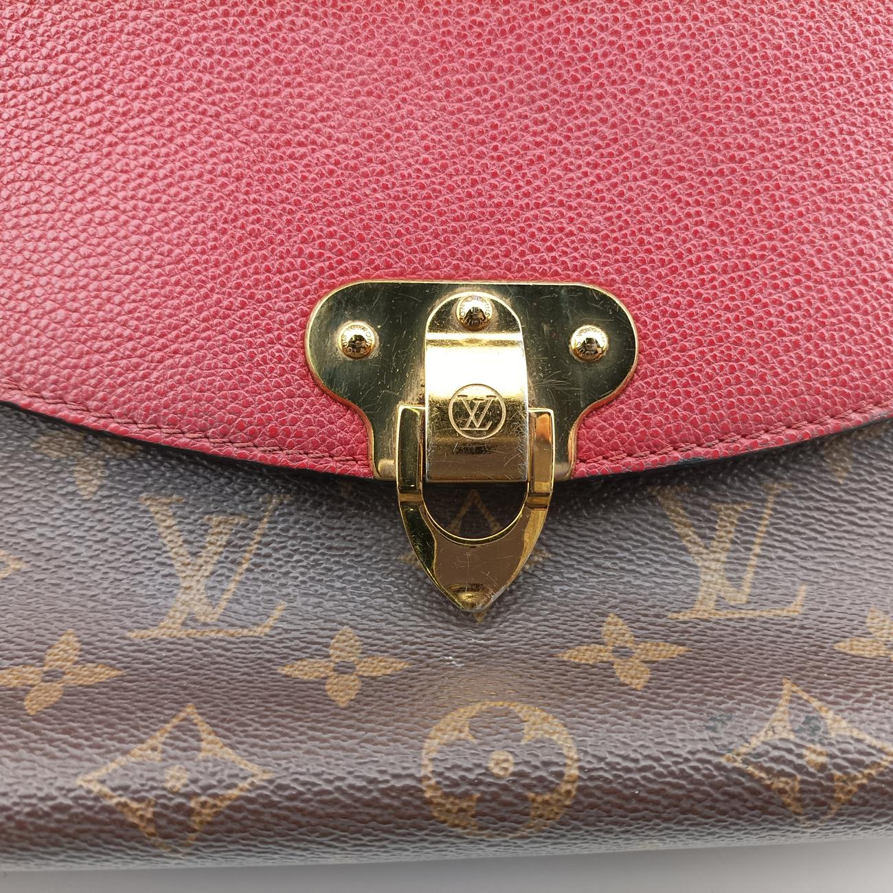 SAINT PLACIDE brown×CERISE Monogram Canvas×calf leather M43713 CA0138サンプラシード モノグラム/ブラウン系×スリーズ モノグラムキャンバス×カーフレザー M43713 CA0138