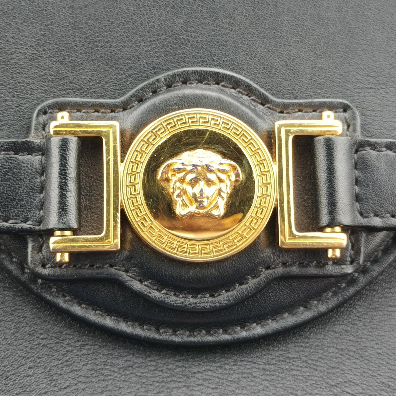 SIGNATURE La Medusa Black Leather CLG067832714190メドゥーサ ブラック レザー CLG067832714190