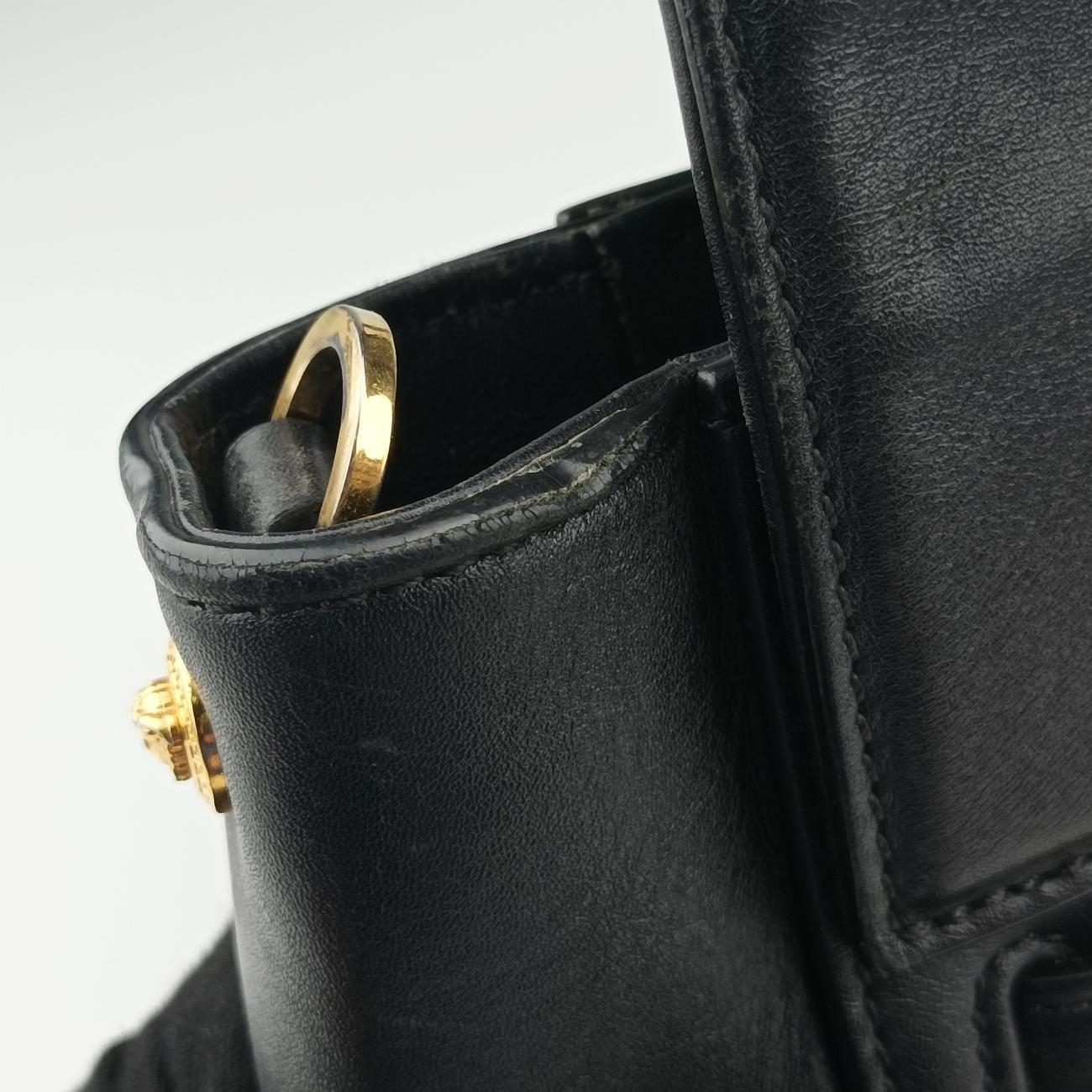 SIGNATURE La Medusa Black Leather CLG067832714190メドゥーサ ブラック レザー CLG067832714190