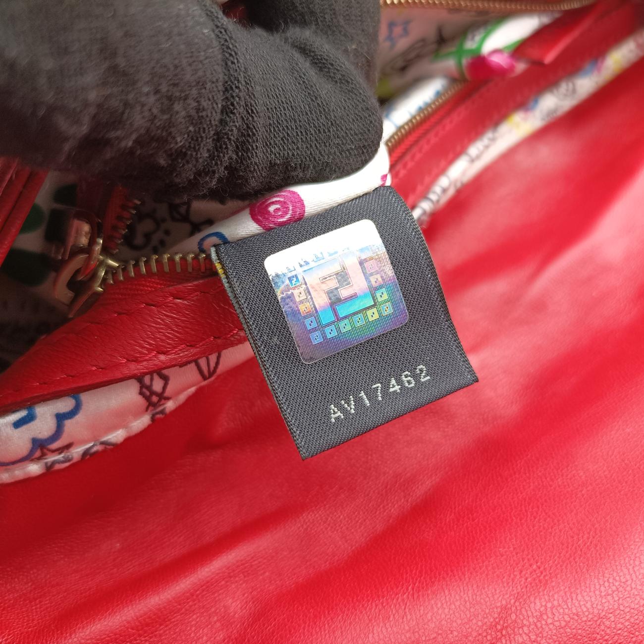 Baguette Red lambskin 8BR600 2415-8BR600-YME-088マンマバケット レッド ラムスキン 8BR600 2415-8BR600-YME-088