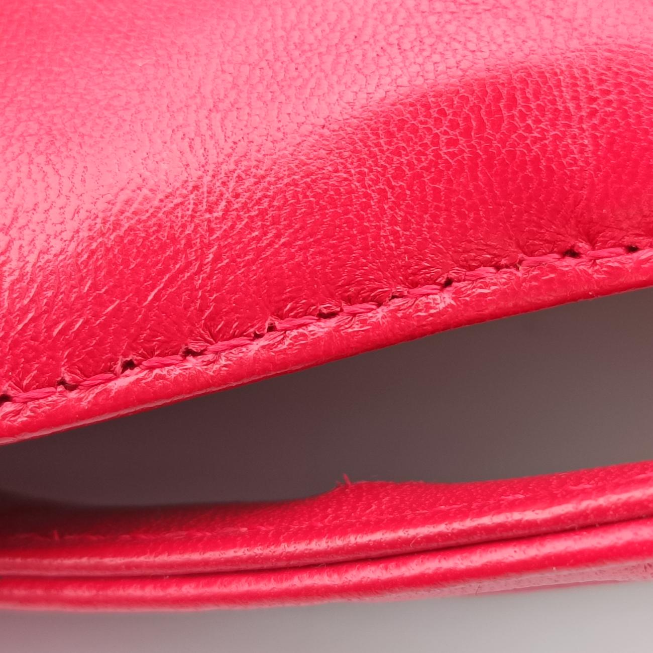 Baguette Red lambskin 8BR600 2415-8BR600-YME-088マンマバケット レッド ラムスキン 8BR600 2415-8BR600-YME-088