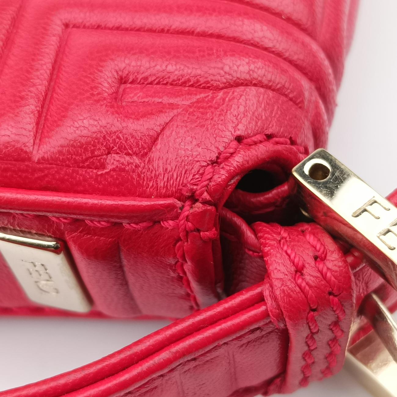 Baguette Red lambskin 8BR600 2415-8BR600-YME-088マンマバケット レッド ラムスキン 8BR600 2415-8BR600-YME-088