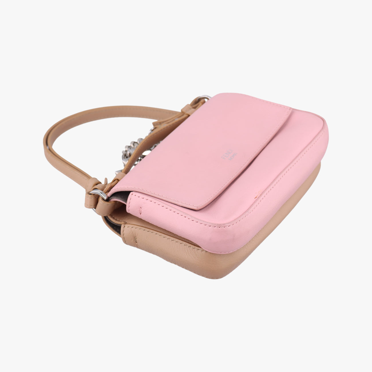 Micro Monster Double Baguette Beige Leather 8M0371 8M0371-SL-2-178-10429マイクロモンスター ダブルバゲット ベージュ レザー 8M0371 8M0371-SL-2-178-10429