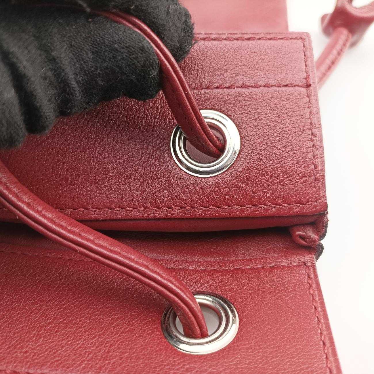 Sac Aline miniBordeauxlambskinG AM 007 UHサック アリーヌ ミニボルドーラムスキンG AM 007 UH