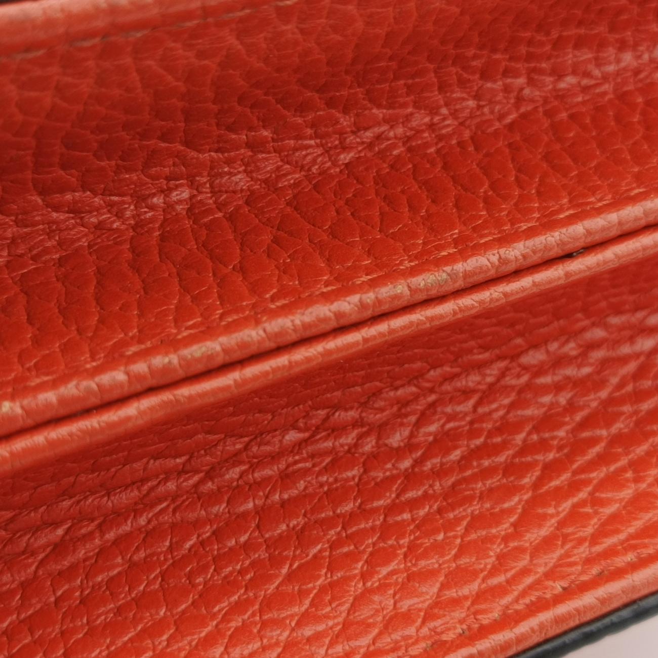 Interlocking G Orange Leather 510304 I025841621インターロッキングG オレンジ レザー 510304 I025841621