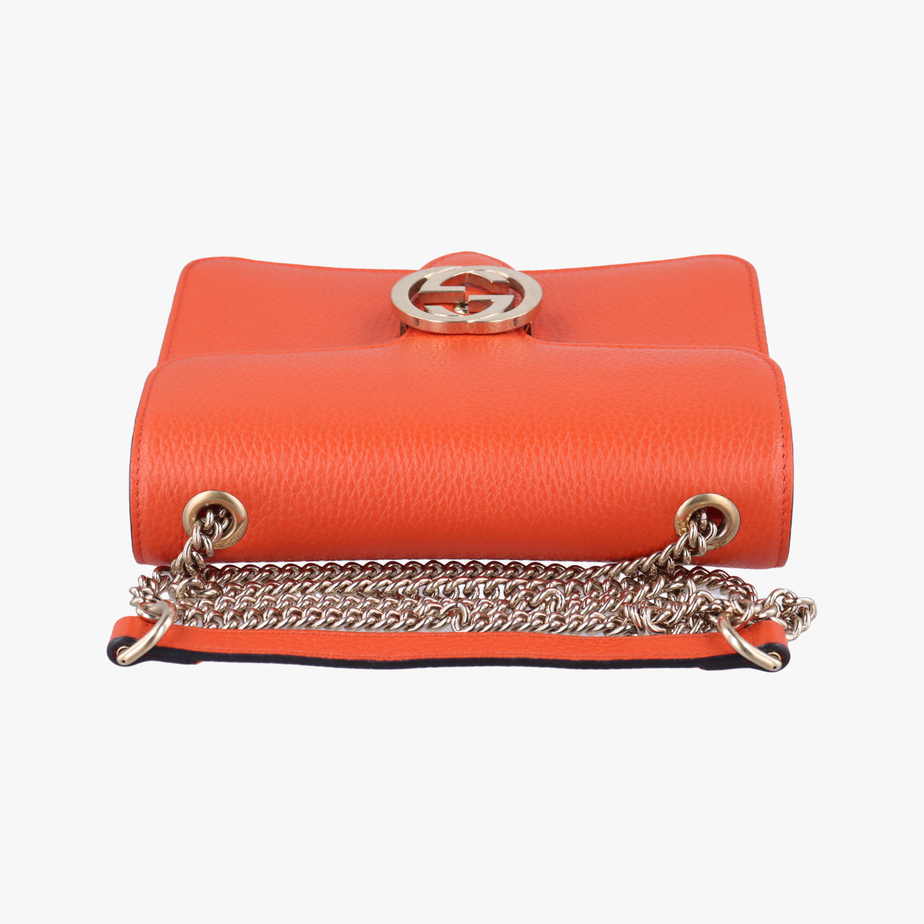 Interlocking G Orange Leather 510304 I025841621インターロッキングG オレンジ レザー 510304 I025841621