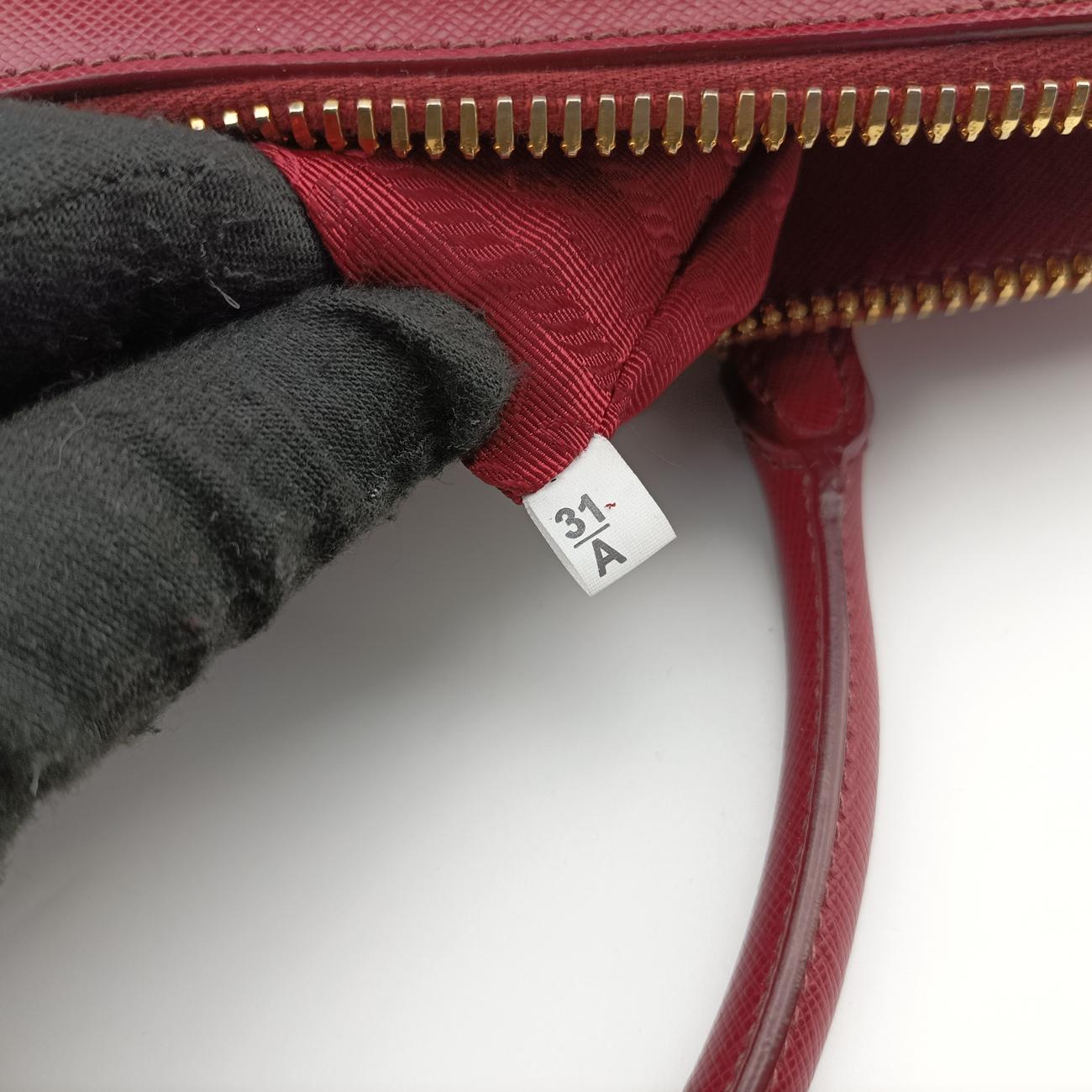 Promenade Burgundy SAFFIANO Leather BL0812 31/Aプロムナード ワインレッド サフィアーノレザー BL0812 31/A