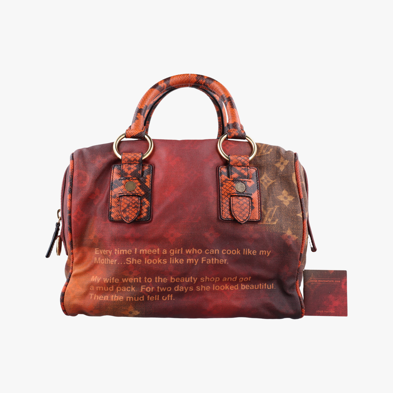 Man Crazy rouge×multicolor Monogram Jokes M95737 RC5017マンクレイジー ルージュ×マルチカラー モノグラム ジョークス M95737 RC5017