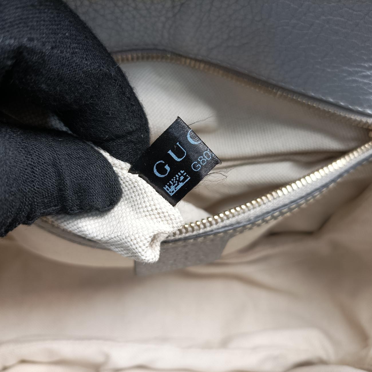 New Bamboo Beige×Silver canvas x leather 254884 G8022996ニューバンブー ベージュ×シルバー キャンバス×レザー 254884 G8022996