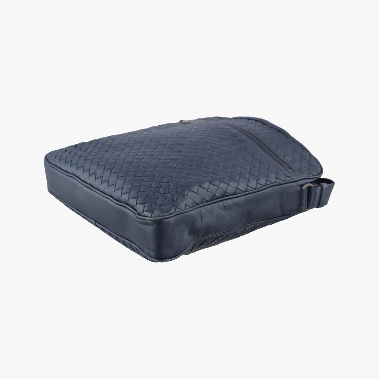 Intrecciato Navy lambskin B06343903Gイントレチャート ネイビー ラムスキン B06343903G