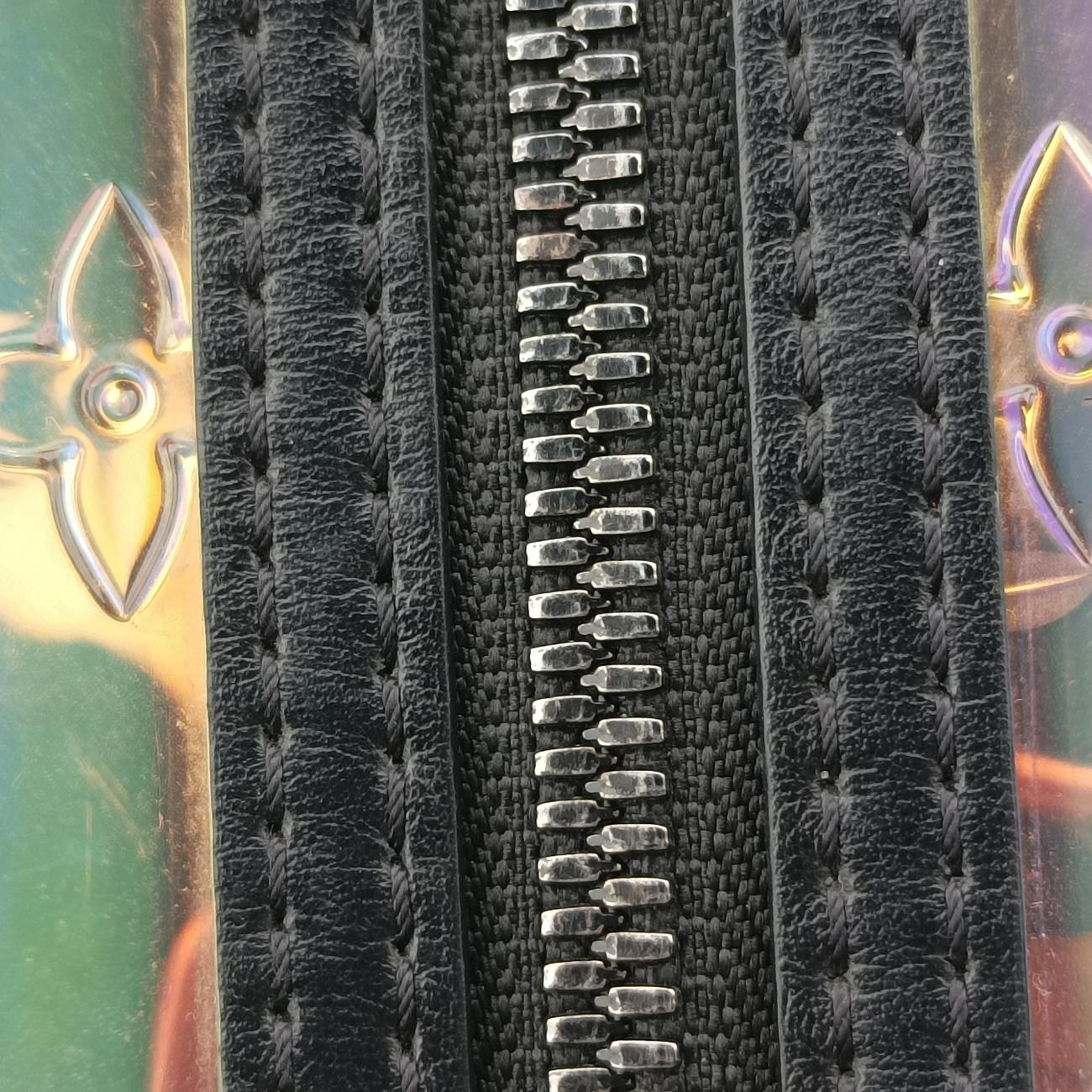 Soft Trunk Hologram x black Monogram Prism×calf leather M55932 DU4179 ICチップソフトトランク ホログラム×ブラック モノグラム プリズム×カーフレザー M55932 DU4179 ICチップ