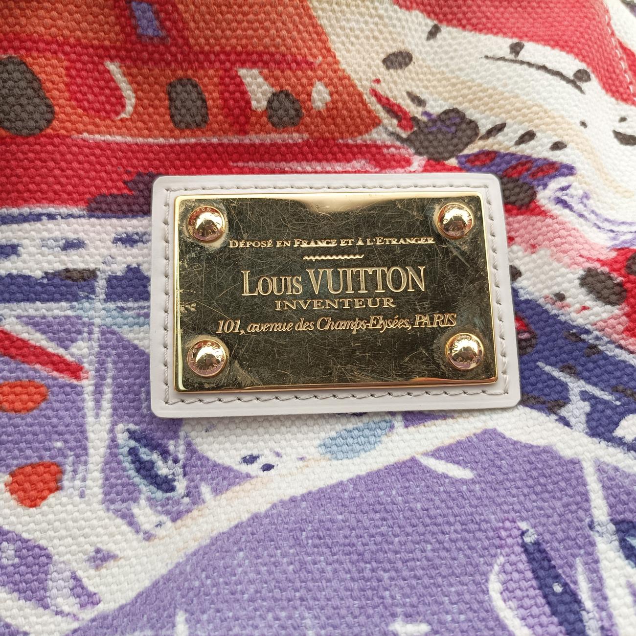 2009 Cruise Galliera Riviera GMWhite × Purple × Red × YellowCanvas × LeatherM95805SP30882009年クルーズ  ガリエラ リヴィエラ GMホワイト x パープル x レッド x イエローキャンバス x レザーM95805SP3088