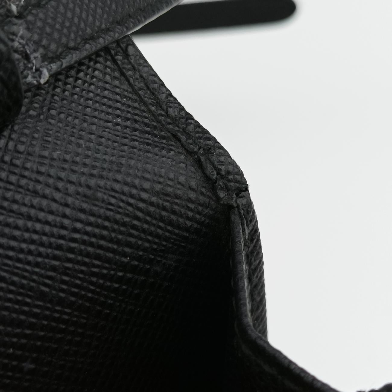 Robot LogoBlackSaffiano Leather62ロボットロゴブラックサフィアーノレザー62