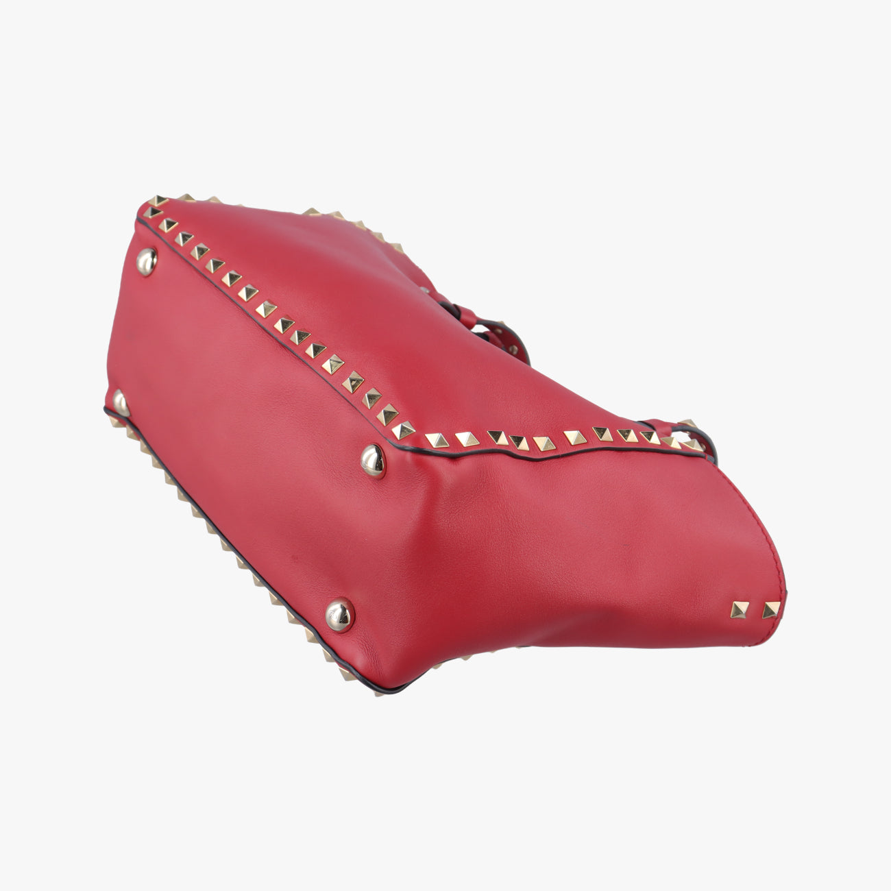 Rockstud Red Leather Lot number unknownロックスタッズ レッド レザー 製番不明