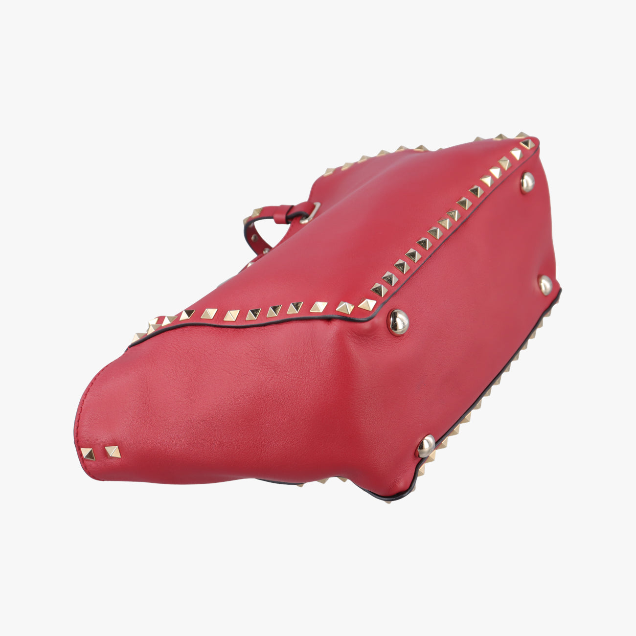 Rockstud Red Leather Lot number unknownロックスタッズ レッド レザー 製番不明