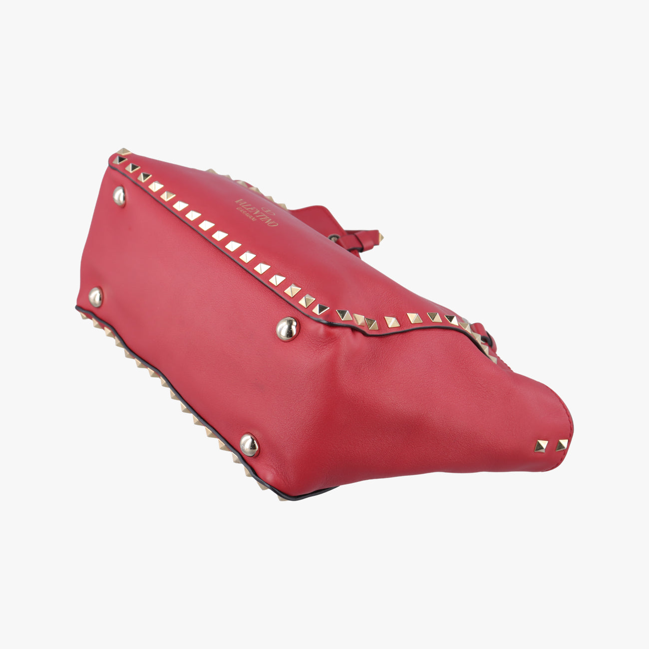 Rockstud Red Leather Lot number unknownロックスタッズ レッド レザー 製番不明
