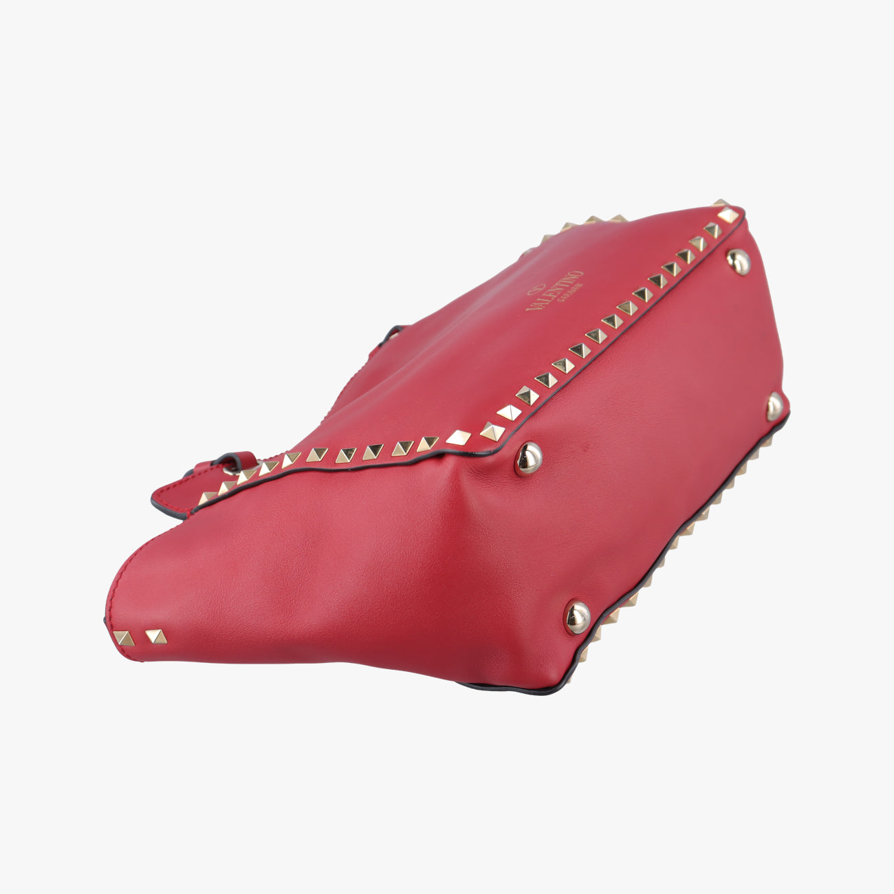 Rockstud Red Leather Lot number unknownロックスタッズ レッド レザー 製番不明