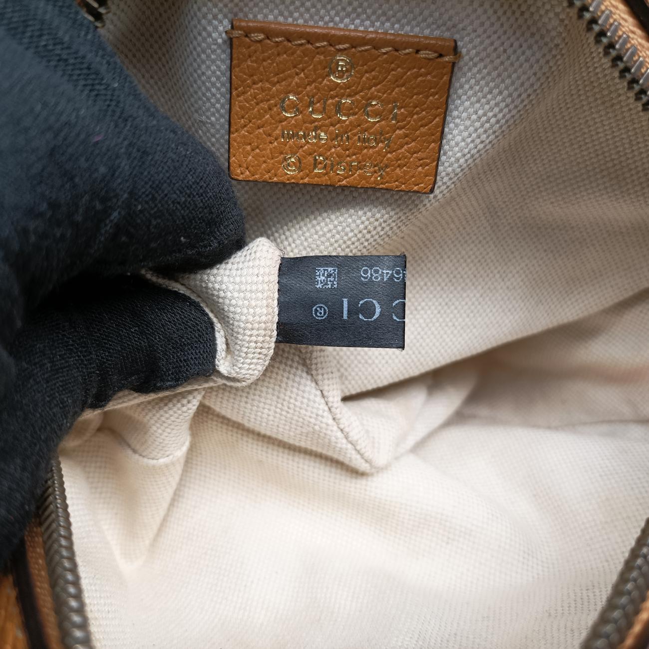 DISNEY Collaboration Mickey Mouse Multicolour PVC coated canvas×Leather 603938 I030946486ディズニーコラボ ミッキーマウス マルチカラー PVCコーティングキャンバス×レザー 603938 I030946486