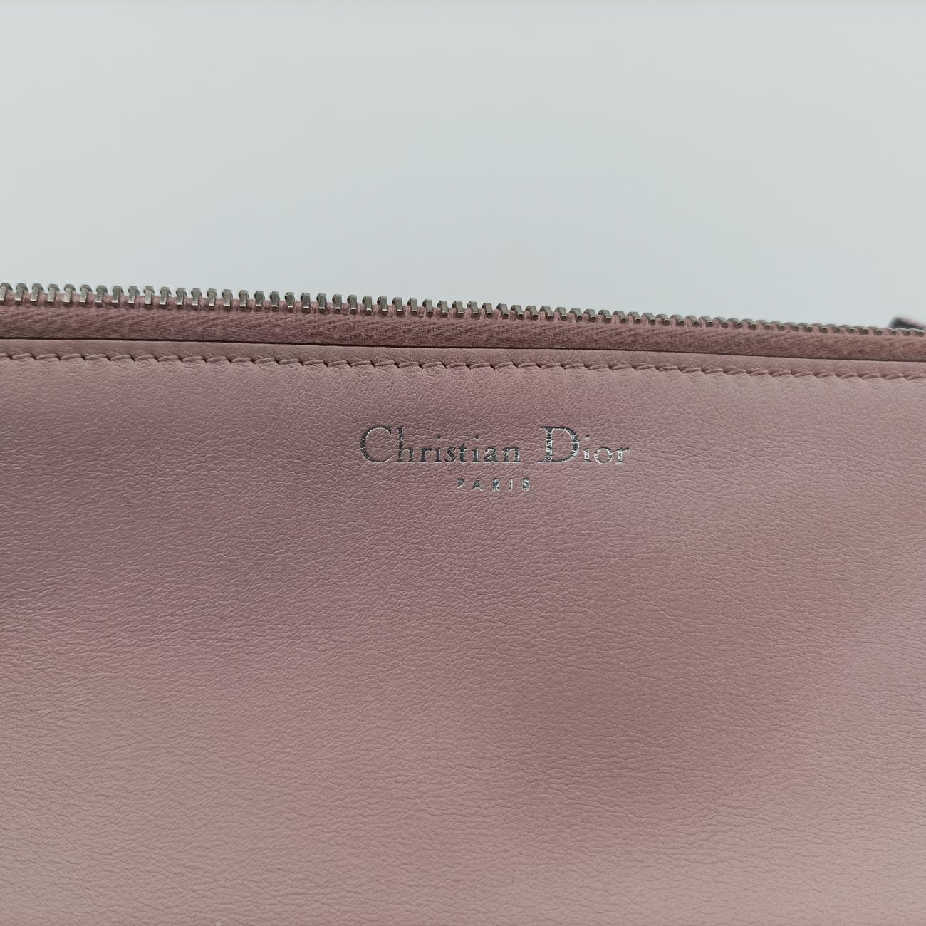 Diorissimo Black×Pink Leather 09-MA-0114ディオリッシモ ブラック×ピンク レザー 09-MA-0114