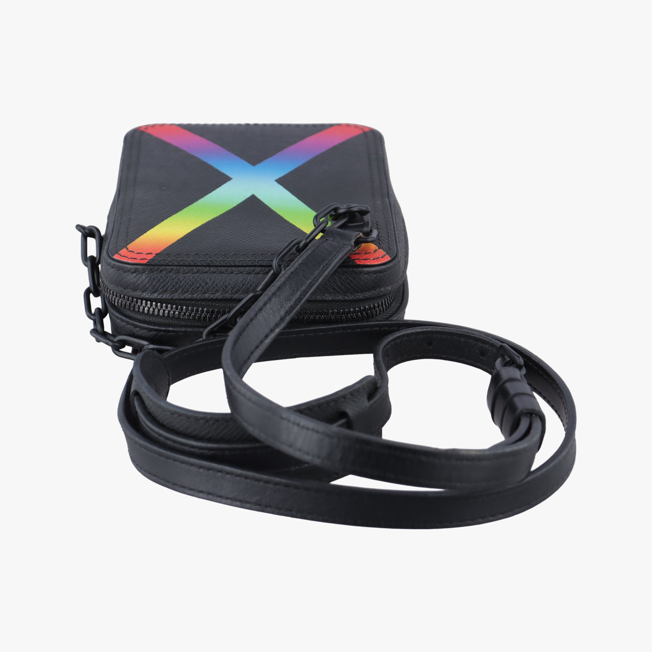 Danoob MessengerBlack × Orange × BlueTaigaM30332CA1179 ICチップダヌーブメッセンジャーブラック×オレンジ×ブルータイガM30332CA1179 ICチップ