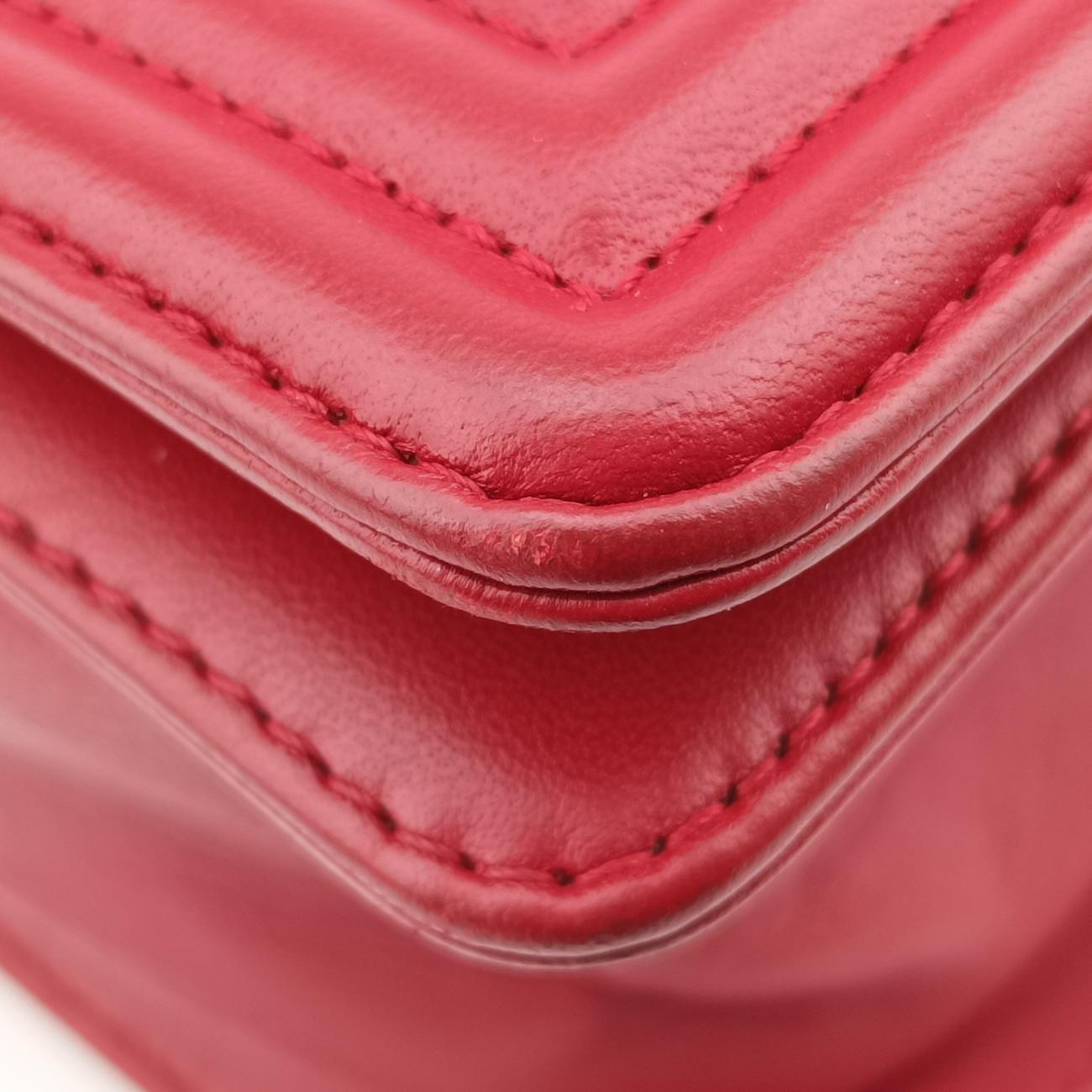 BOY CHANEL Red lambskin A67086 24605341ボーイシャネル レッド ラムスキン A67086 24605341